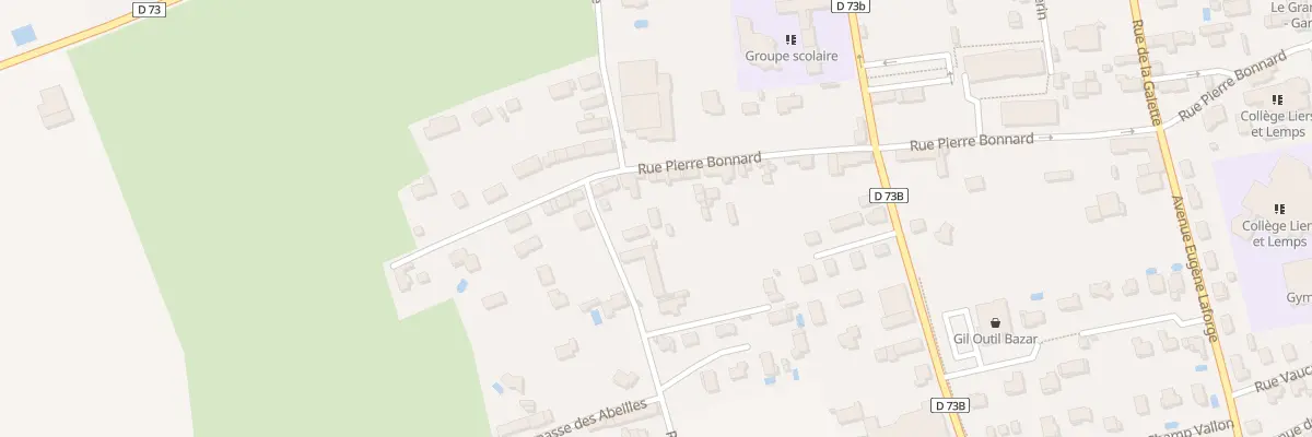 Plan du 535 Rue Pierre Bonnard au Grand-Lemps