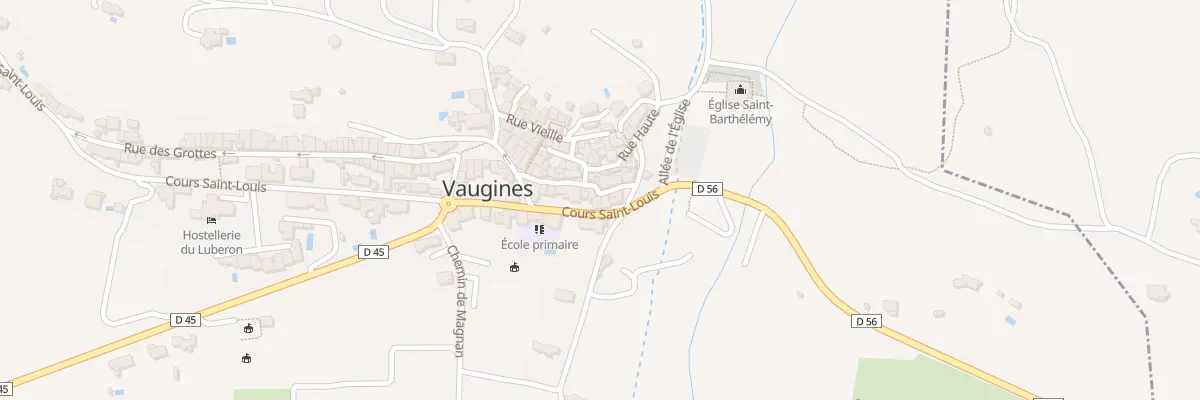 Plan du 5090 Crs Saint-Louis à Vaugines
