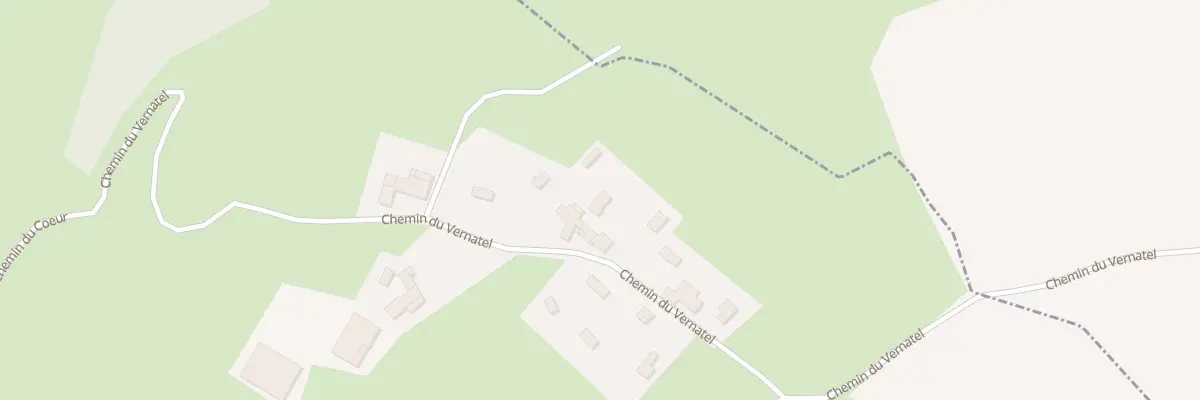 Plan du 11 Che du Vernatel à Montrevel