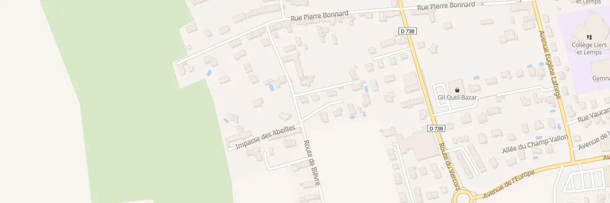 Plan du 1 Imp du Clos Bernard au Grand-Lemps