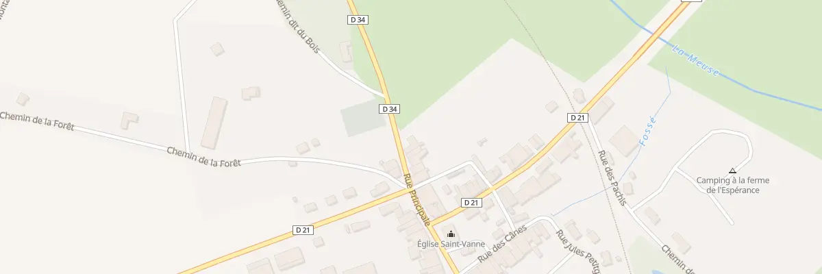 Plan du 1 Rue Principale à Villers-sur-Meuse