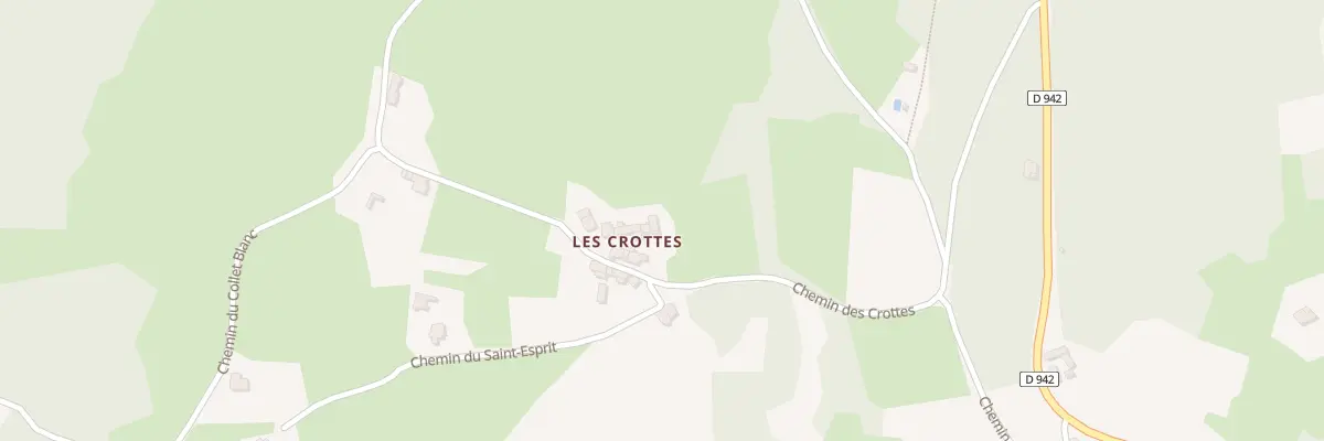 Plan du 5136F Les Crottes à Aurel
