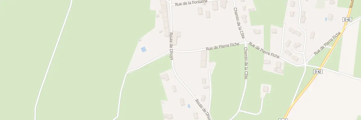 Plan du 441 Rue de Pierre Fiche à Simandre-sur-Suran