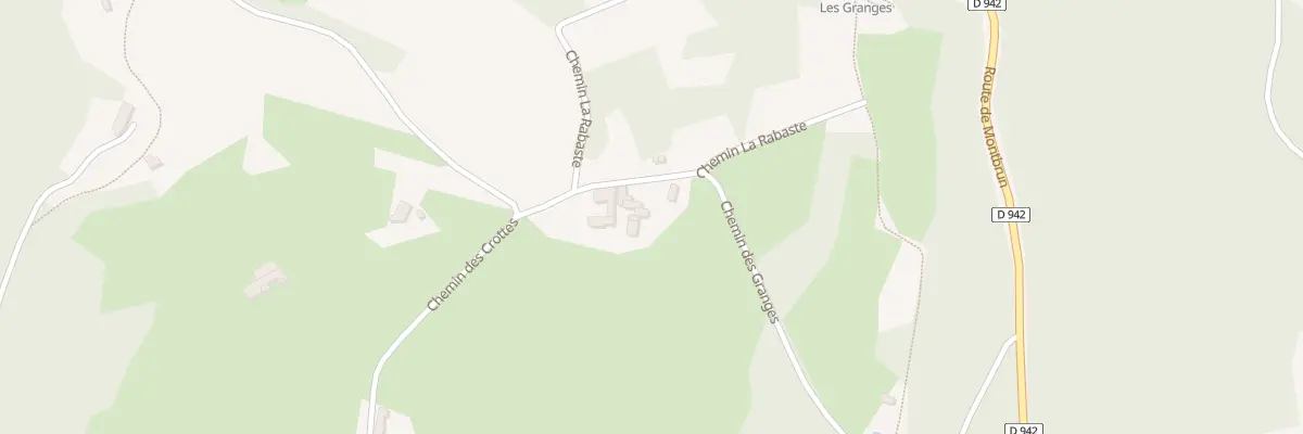 Plan du 5117 Les Crottes à Aurel