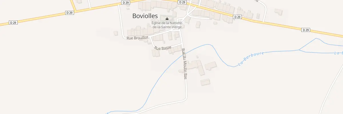 Plan du 7 Rue Basse à Boviolles