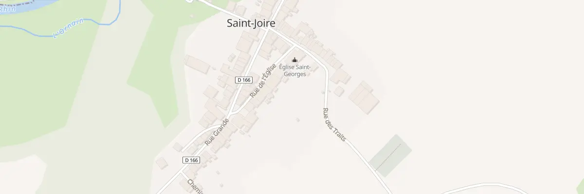 Plan du 3 Rue de l’Eglise à Saint-Joire
