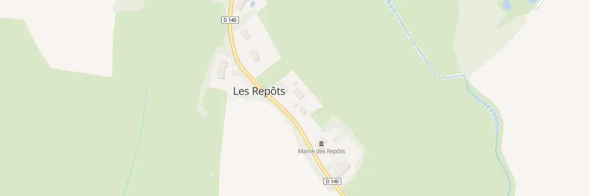 Plan du 5027 Rue de la Mairie aux Repôts