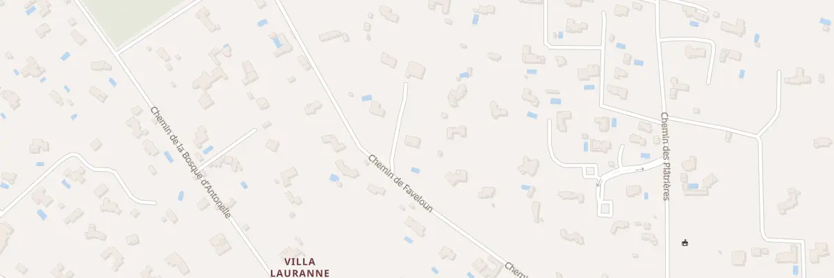 Plan du 440 Che de Faveloun à Aix-en-Provence