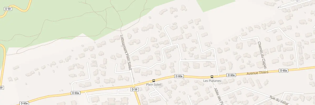 Plan du 12 Lot La Cigalière à Bouc-Bel-Air