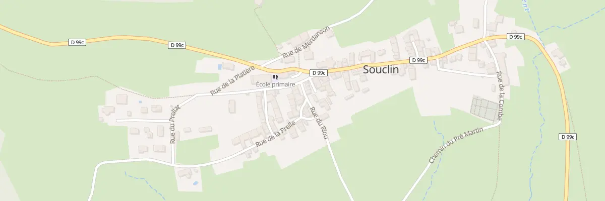 Plan du 5045 Le Village à Souclin