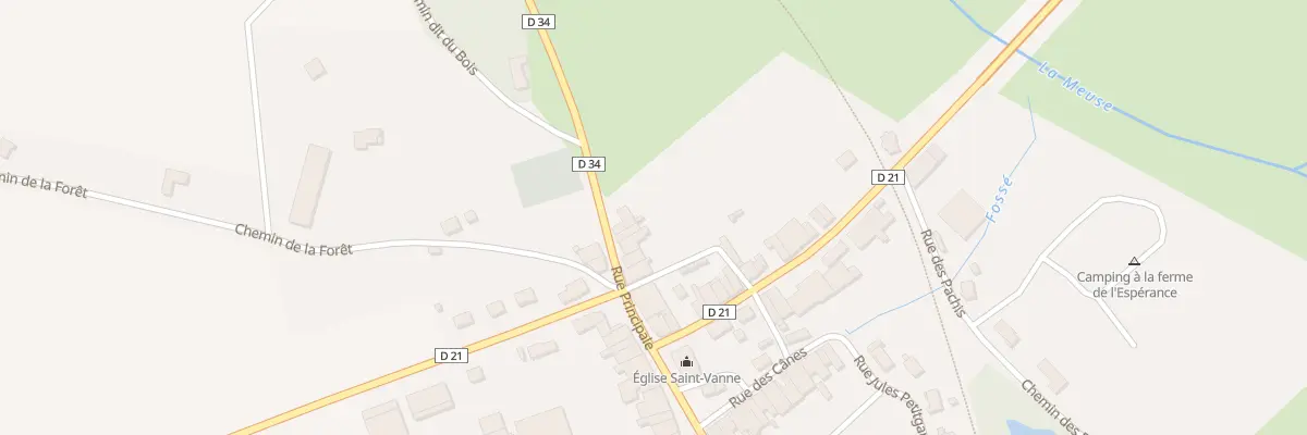Plan du 3 Rue Principale à Villers-sur-Meuse