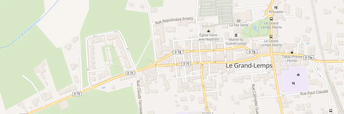 Plan du 37B Rue Lamartine au Grand-Lemps