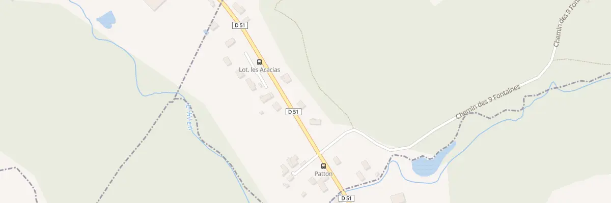 Plan du 21 Rte de Patton à Sainte-Blandine