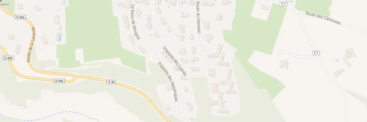 Plan du 6113F Lot La Licarde à Sault