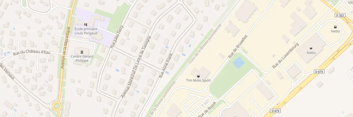 Plan du 35 Rue Anne Franck à Tavaux