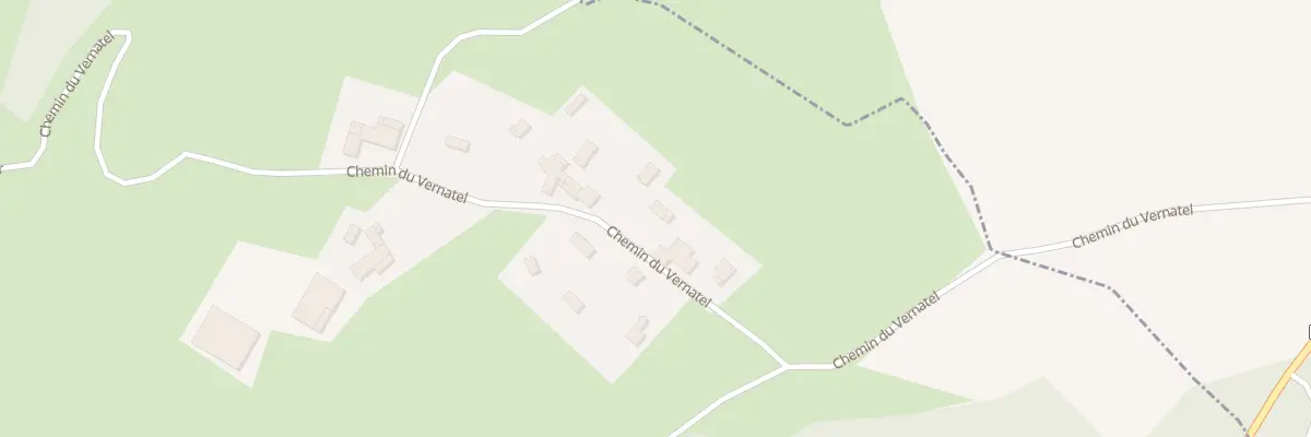 Plan du 21 Che du Vernatel à Montrevel