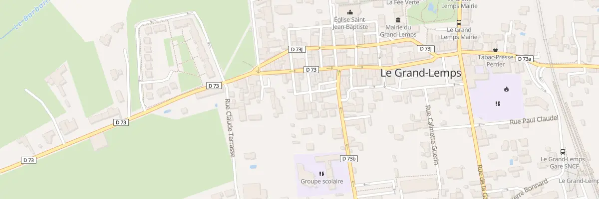 Plan du 6 Rue Bayard au Grand-Lemps