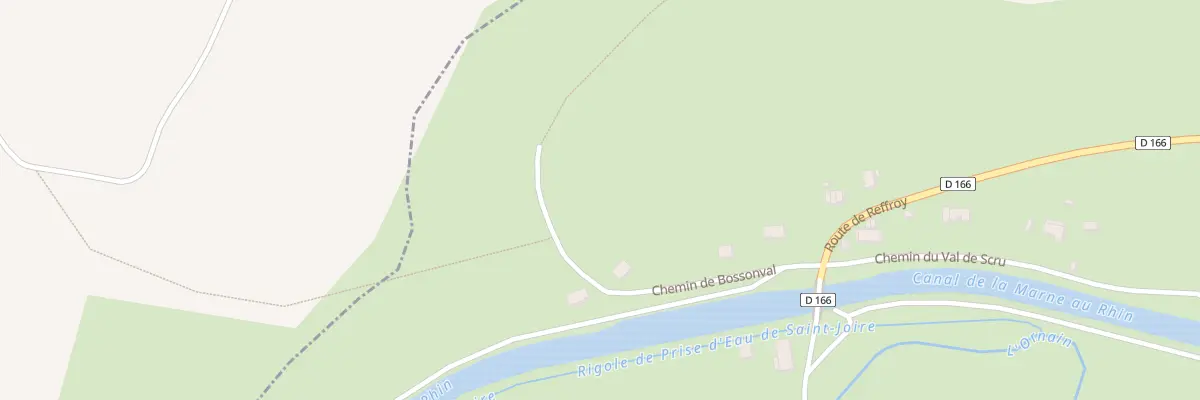 Plan du 10 Che de Bossonval à Saint-Joire