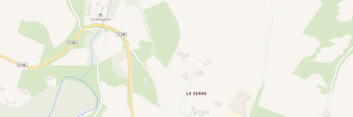 Plan du 5154 Le Serre à Saint-Auban-sur-l’Ouvèze