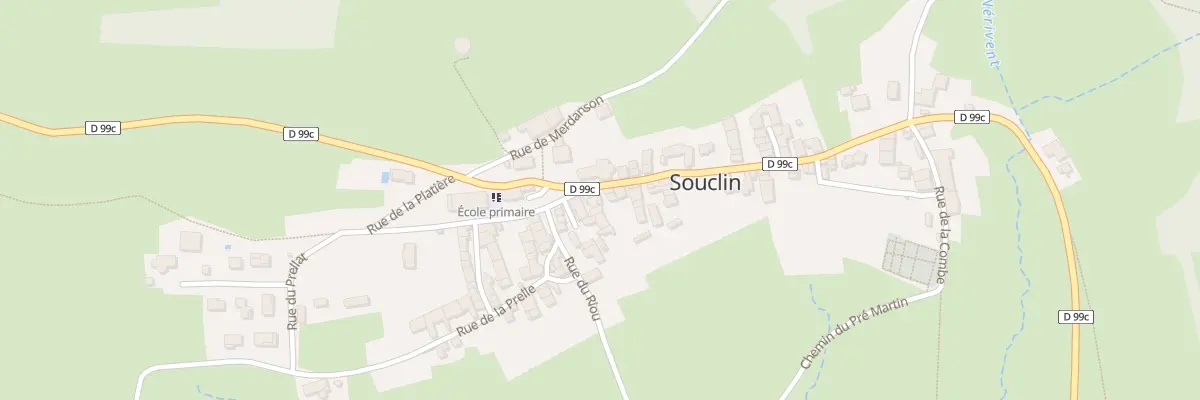 Plan du 5034 Le Village à Souclin