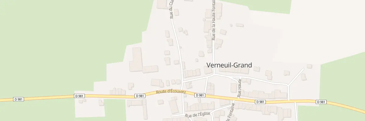 Plan du 4 Rue du Clamard à Verneuil-Grand