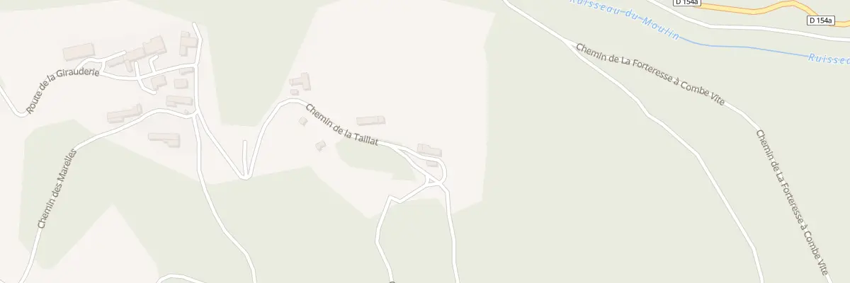 Plan du 415 Chem de la Taillat à La Forteresse