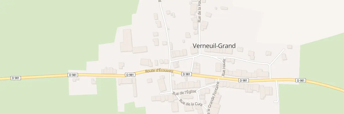 Plan du 2 Rue du Clamard à Verneuil-Grand