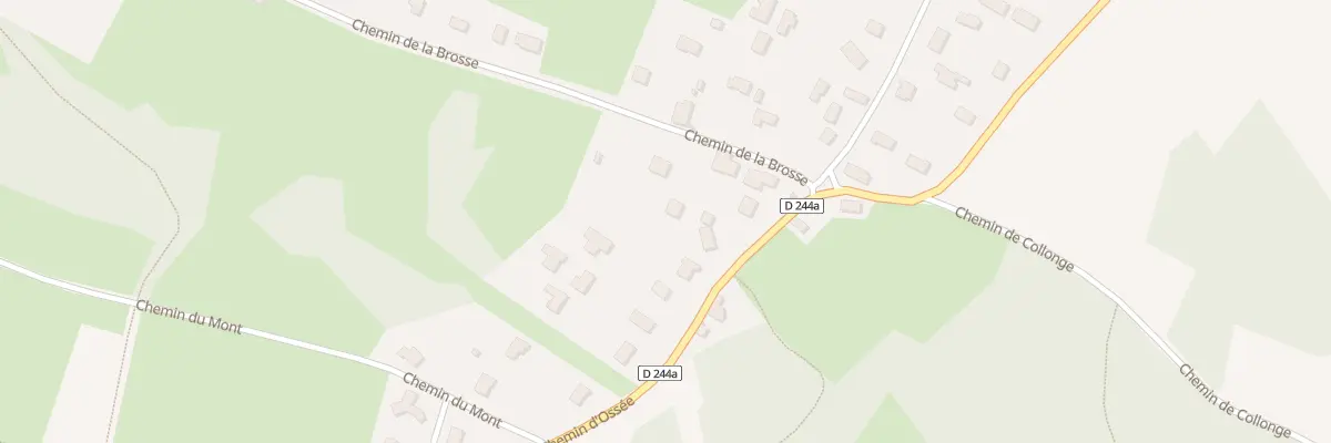 Plan du 324 Che d’Ossée à Sermérieu
