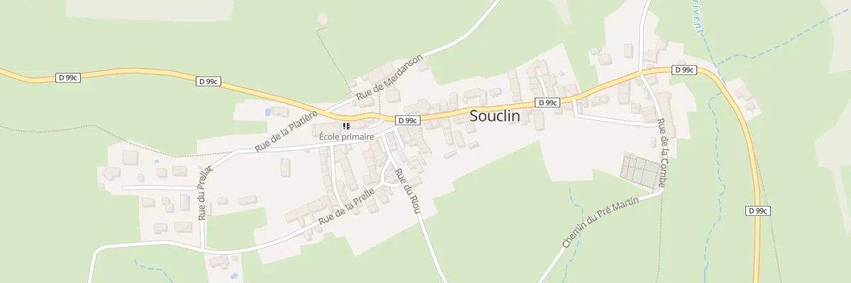 Plan du 5032 Le Village à Souclin