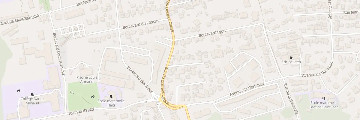 Plan du 5 Bd Baoume Laugiere à Marseille 12e Arrondissement