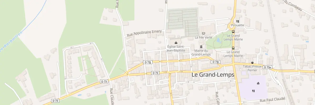 Plan du 3 Rue Laennec au Grand-Lemps