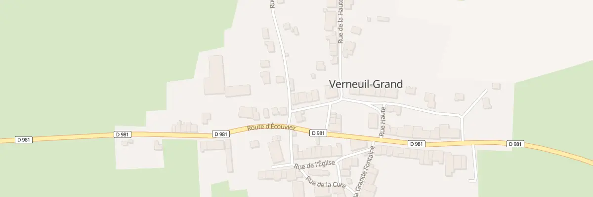 Plan du 1 Rue du Grand Four à Verneuil-Grand