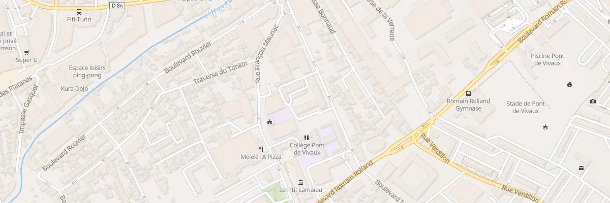 Plan du 40 Bd Icard à Marseille 10e Arrondissement