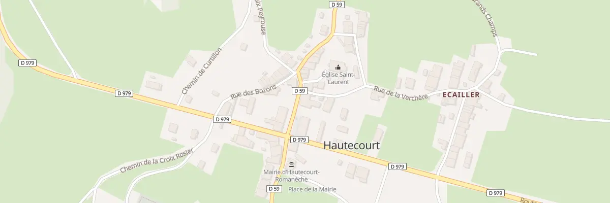 Plan du 52A Rte de Cize à Hautecourt-Romanèche