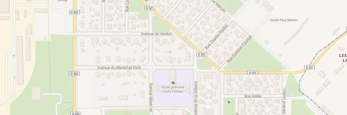 Plan du 19 Av Marechal Foch à Tavaux