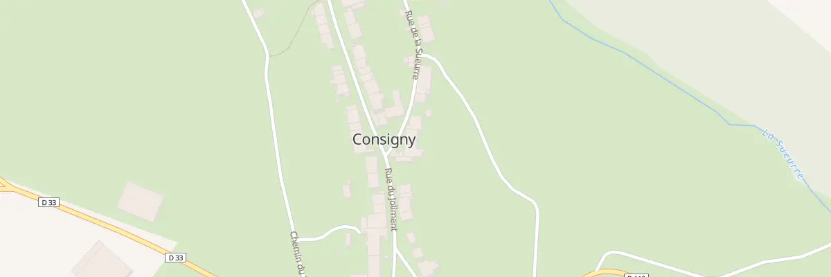 Plan du 2 Rue de la Sueurre à Consigny