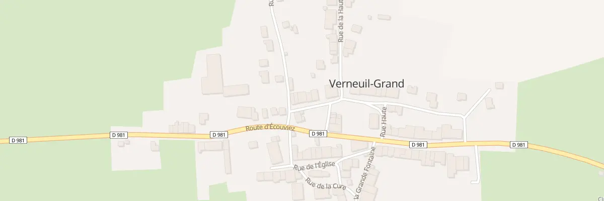 Plan du 3 Rue du Grand Four à Verneuil-Grand