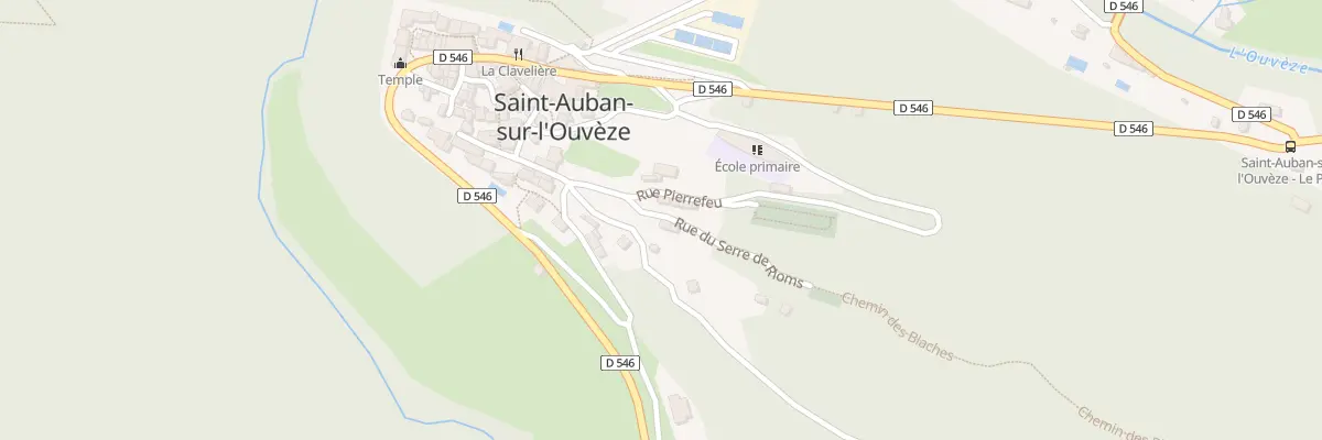 Plan du 5058 Le Village à Saint-Auban-sur-l’Ouvèze