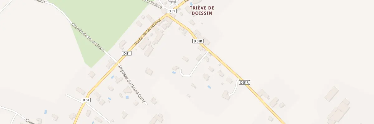 Plan du 9 Imp Pré Sagnet à Doissin