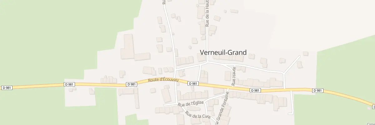 Plan du 5 Rue du Grand Four à Verneuil-Grand