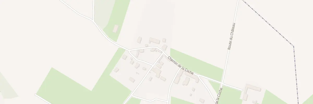 Plan du 381 Che de la Coche à Sermérieu