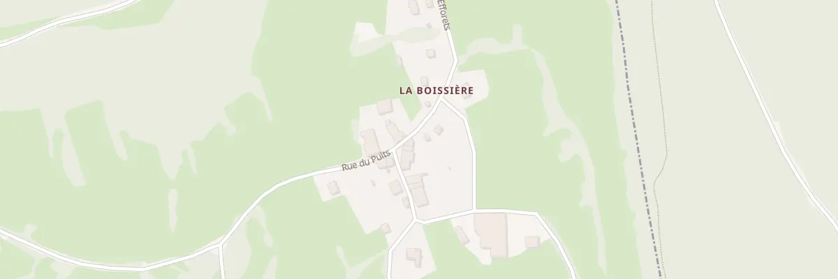 Plan du 405 Rue des Efforets à Val Suran