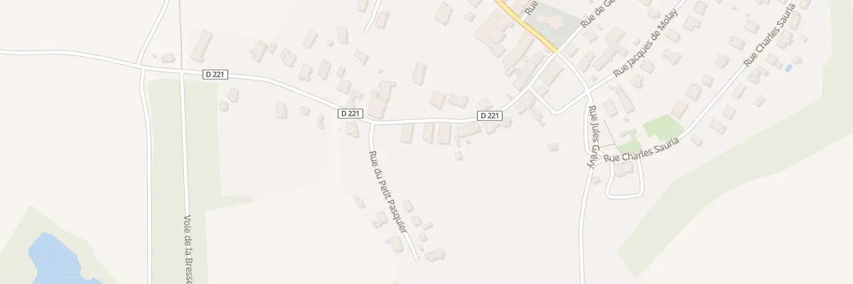 Plan du 13 Rue de Champdivers à Molay