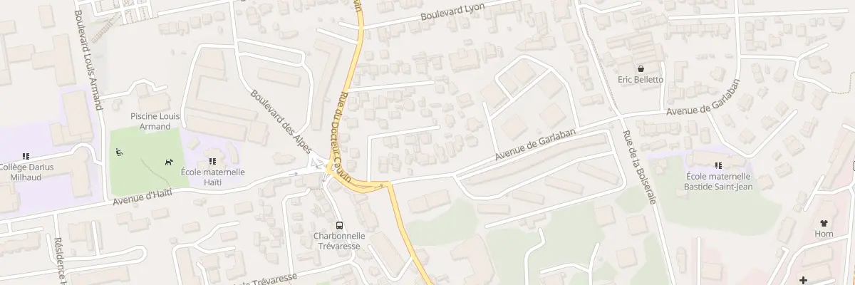 Plan du 14 Bd Simiand à Marseille 12e Arrondissement
