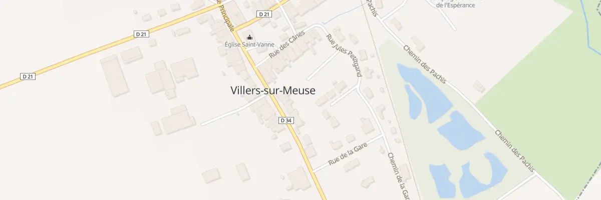 Plan du 23 Rue Principale à Villers-sur-Meuse