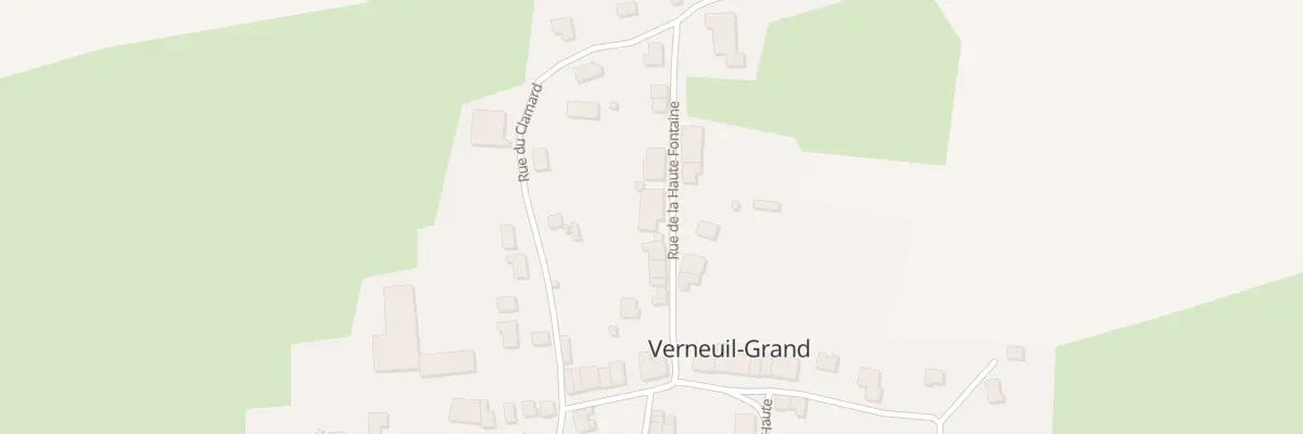 Plan du 7 Rue de la Haute Fontaine à Verneuil-Grand