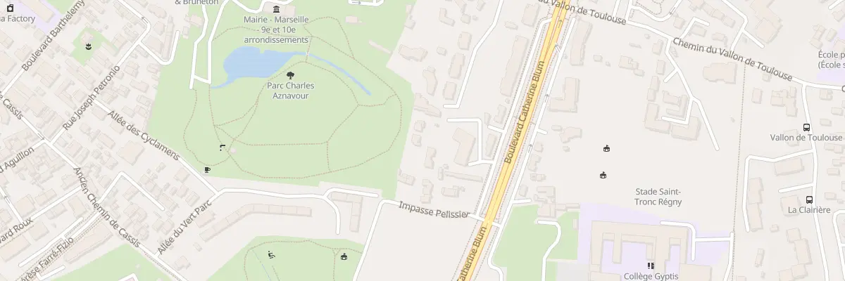 Plan du 5E Imp Pelissier à Marseille 9e Arrondissement
