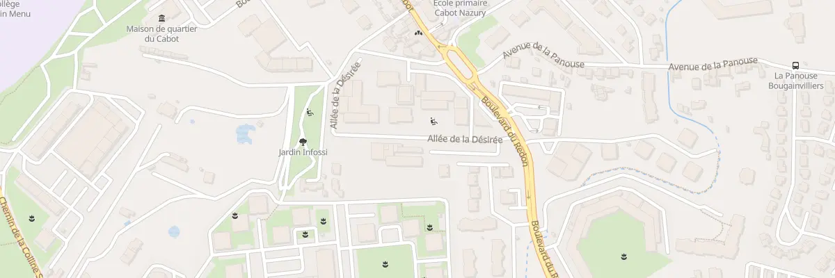 Plan du 6 All de la Desiree à Marseille 9e Arrondissement