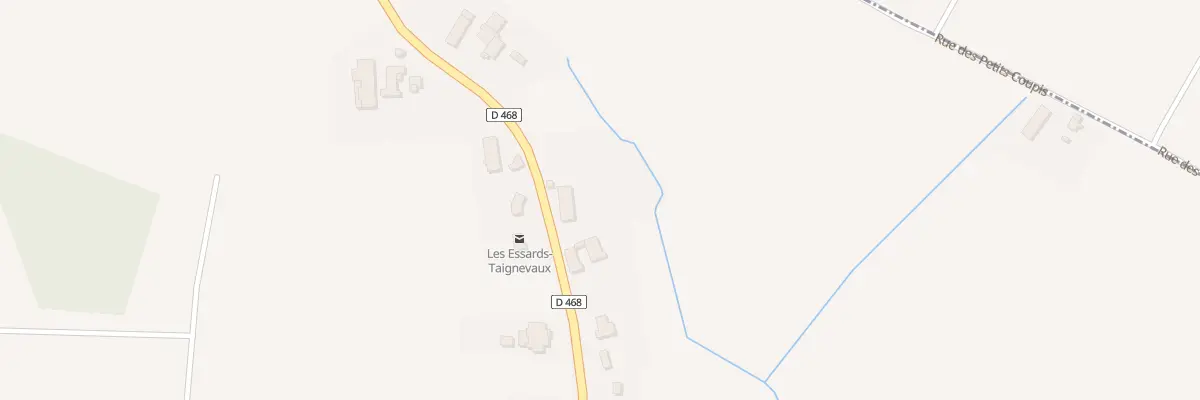 Plan du 14 Rte de Chaussin aux Essards-Taignevaux