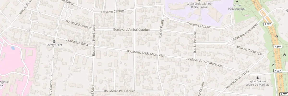 Plan du 31 Bd Louis Mazaudier à Marseille 12e Arrondissement